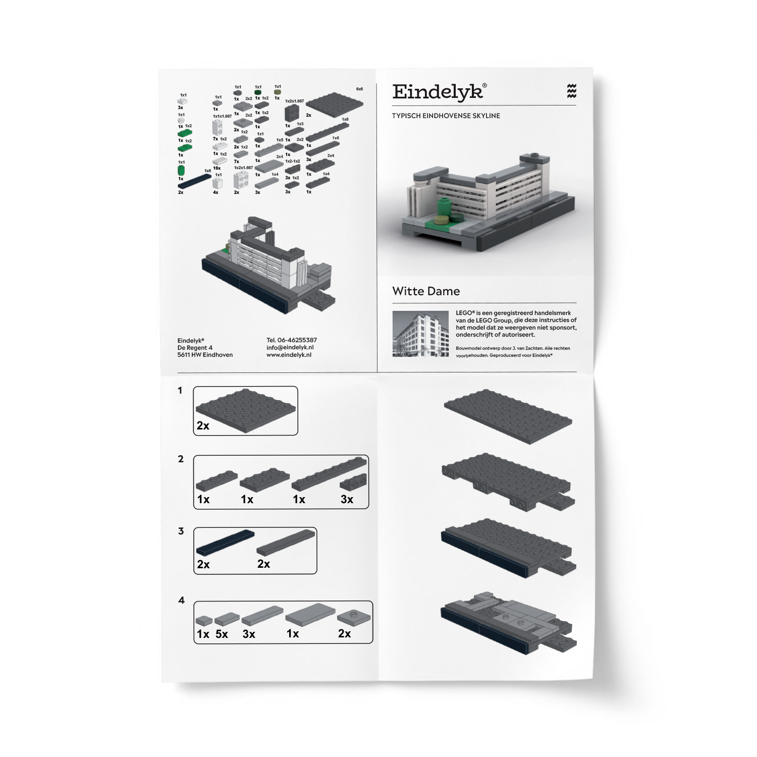 LEGO® bouwset Witte Dame