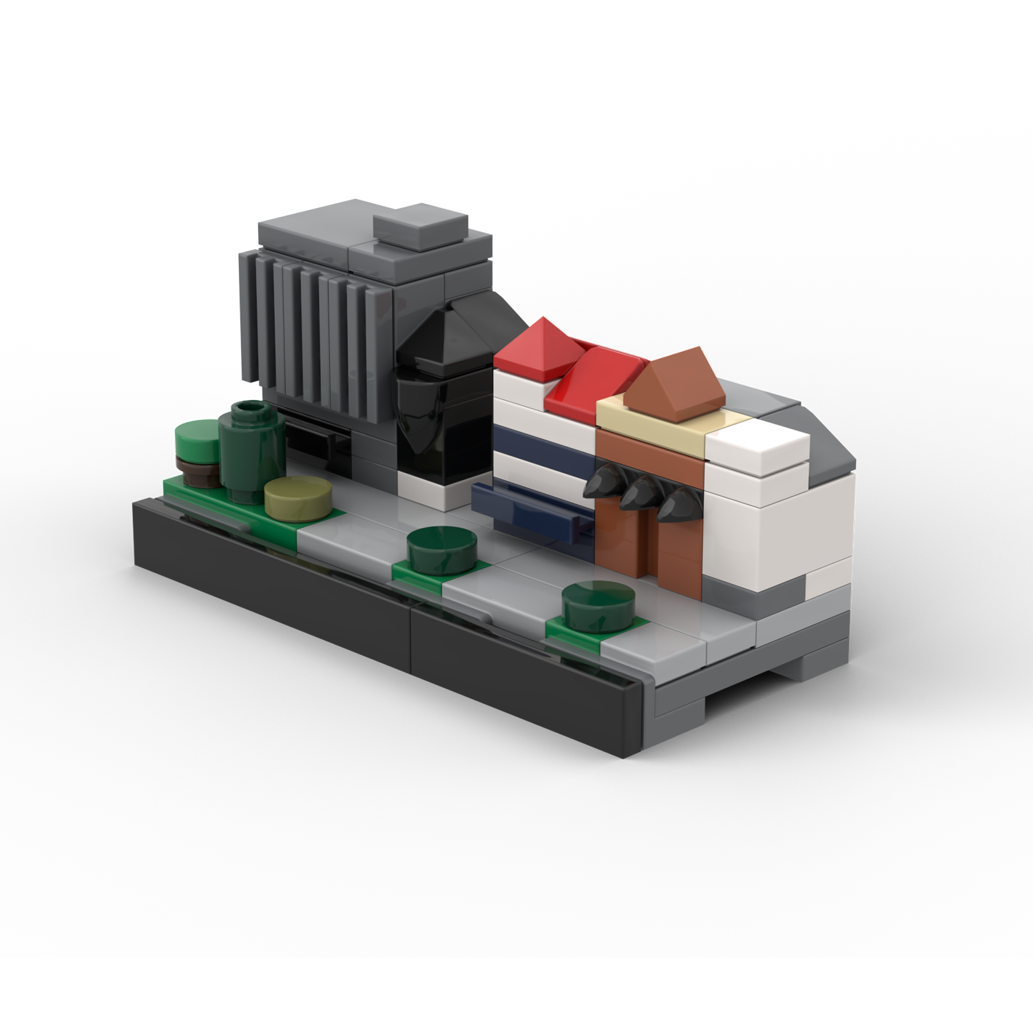 Skyline Eindhoven LEGO® bouwset Wilhelminaplein van Eindelyk.